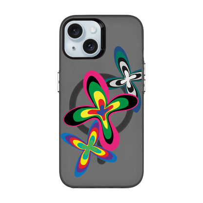 COLOR FLOWER-iPhone 13 Hold Kılıf MagSafe Özellikli
