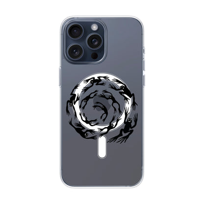 SWIRLING FROG-iPhone 15 Pro Max Solid Kılıf MagSafe Özellikli