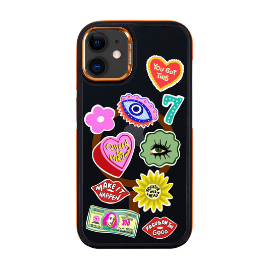 HM STICKERS-iPhone 11 Dark Kılıf MagSafe Özellikli
