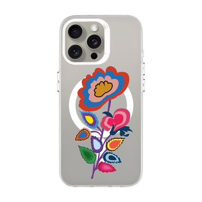 KNITTED FLOWER-iPhone 15 Pro Max Hold Kılıf MagSafe Özellikli