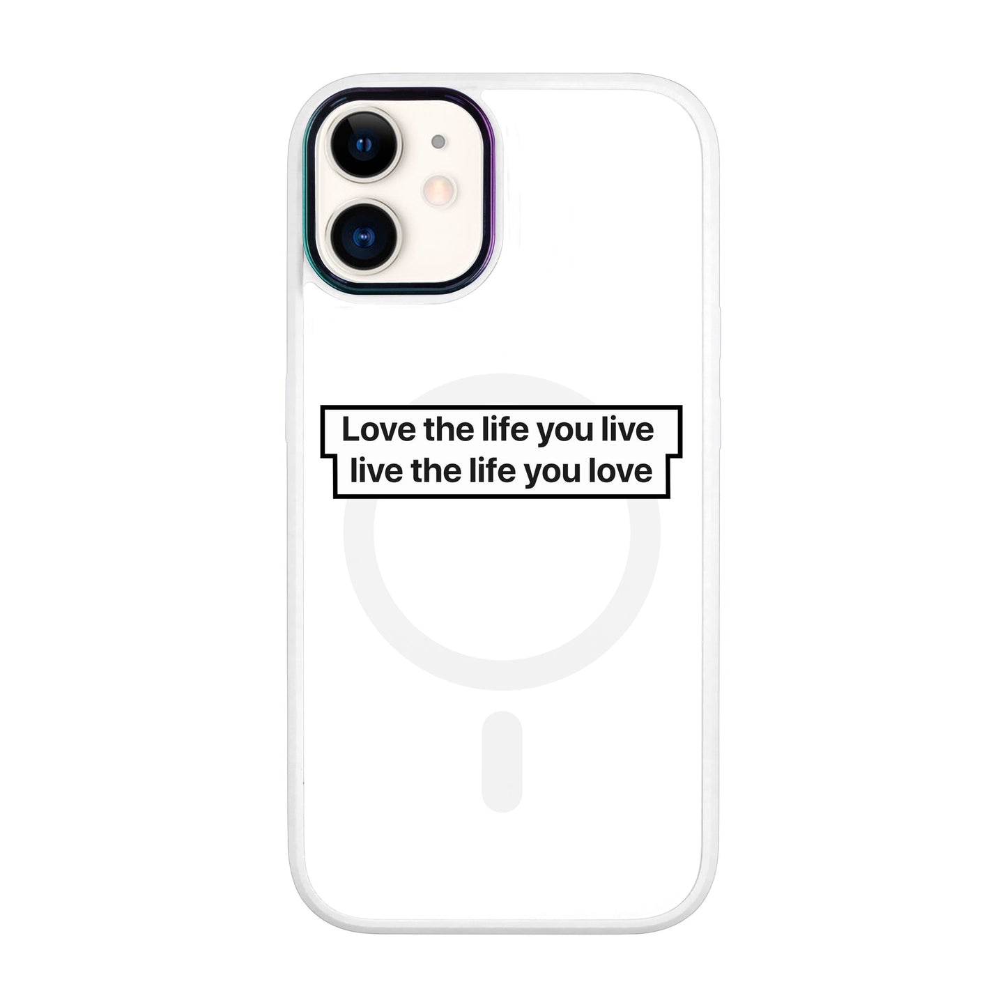 LOVE THE LIFE-Vigor Kılıf MagSafe Özellikli - iPhone 11