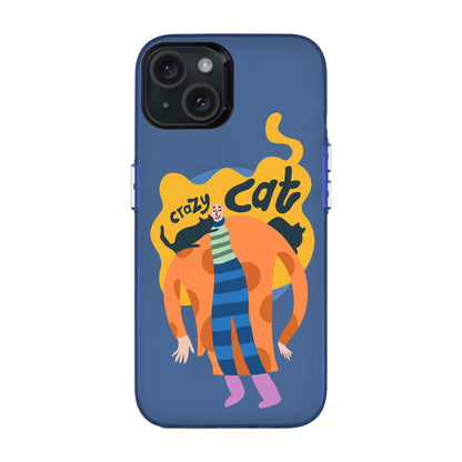 CRAZY CAT-iPhone 15 Plus Hold Kılıf MagSafe Özellikli