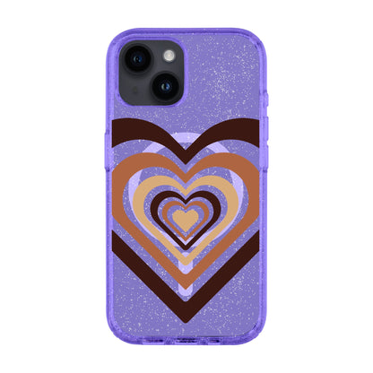 HEART-iPhone 14 Shiny Kılıf MagSafe Özellikli