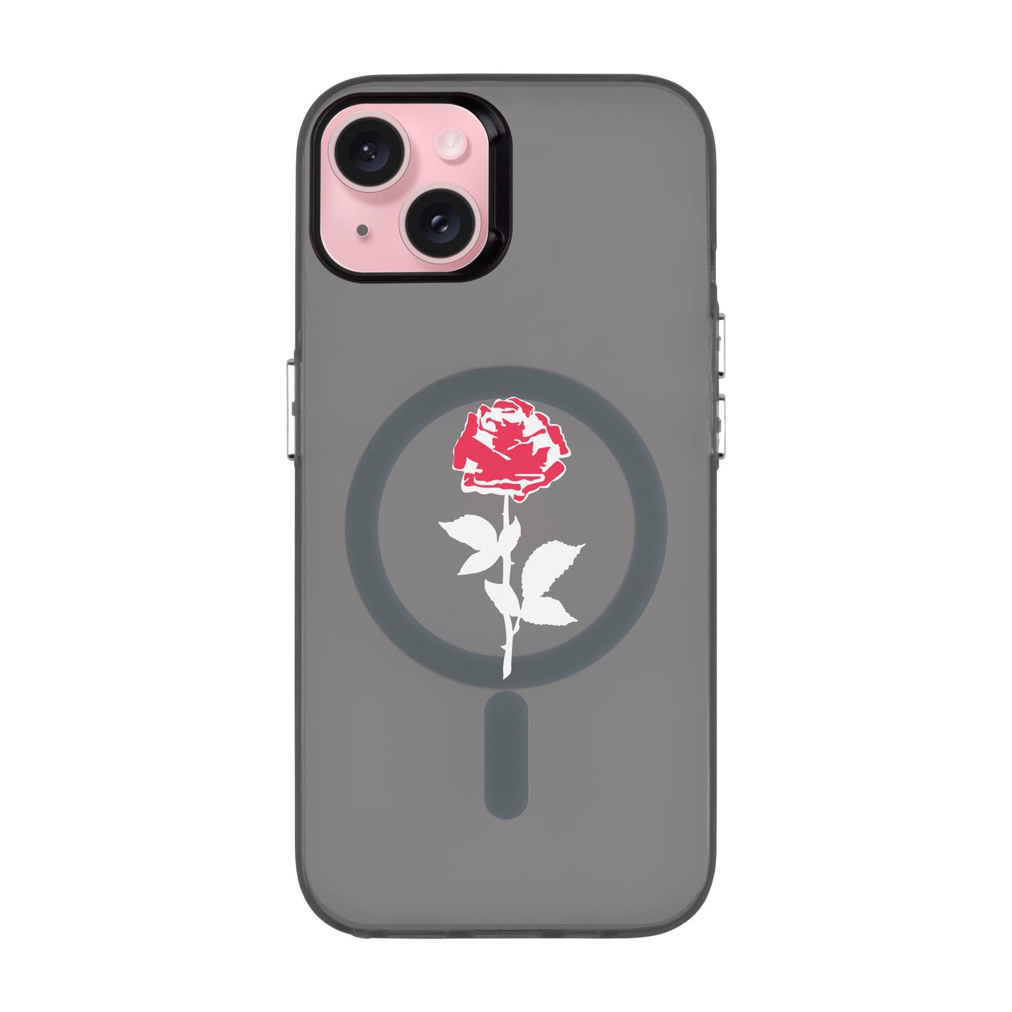 NATUREL ROSE-iPhone 15 Plus Hold Kılıf MagSafe Özellikli