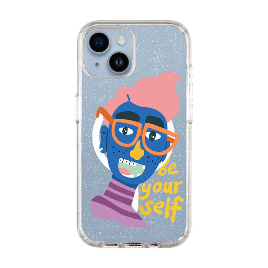 BE YOUR SELF-iPhone 14 Shiny Kılıf MagSafe Özellikli