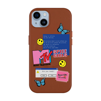 ARE YOU READY-iPhone 14 Plus Leather Kılıf MagSafe Özellikli