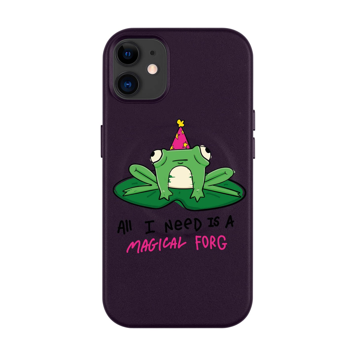 FORG-Leather Kılıf MagSafe Özellikli - iPhone 11