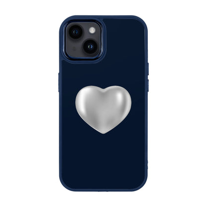 SILVER HEART-iPhone 14 Plus Proof Kılıf