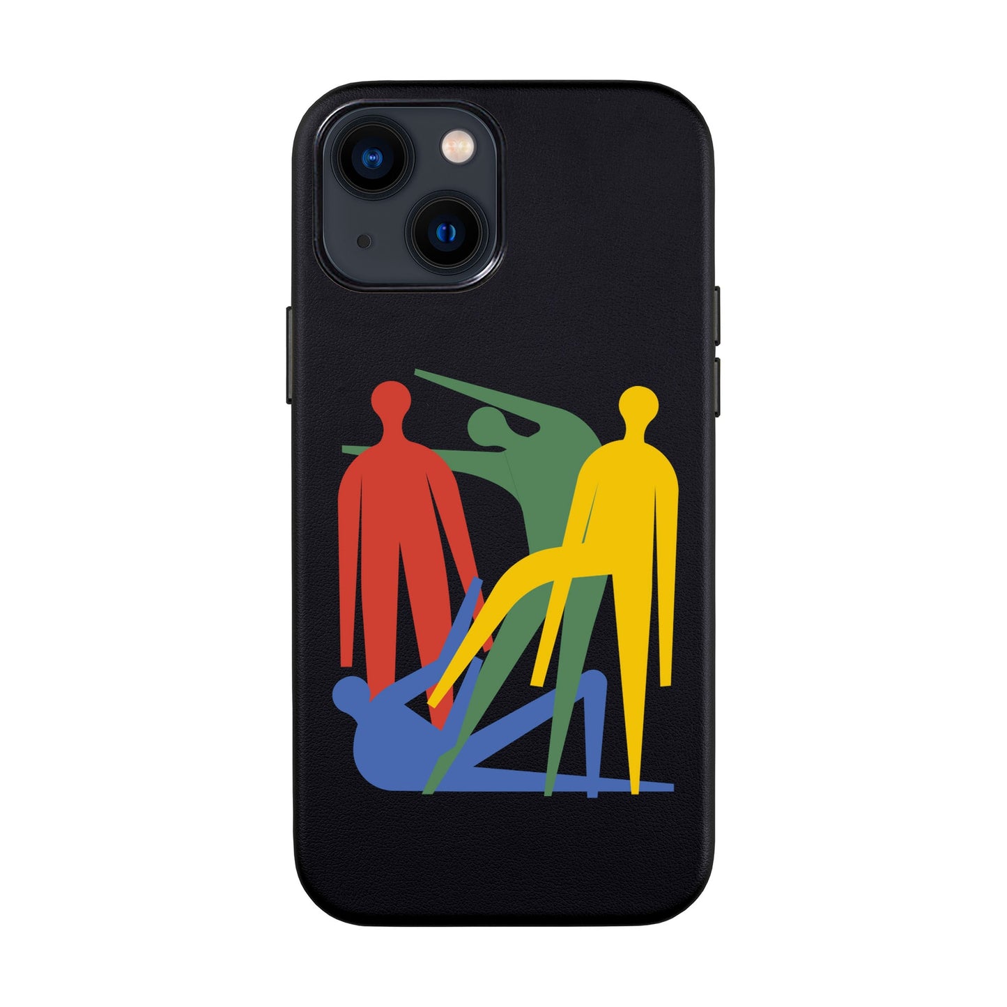 MANBOS-iPhone 14 Leather Kılıf