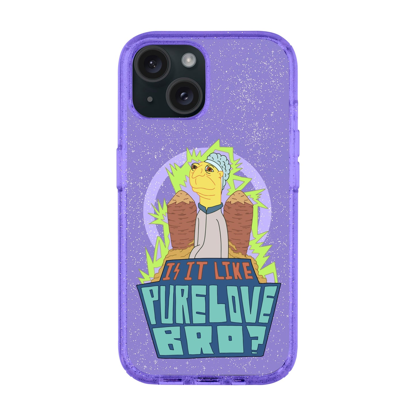 PURE LOVE-iPhone 14 Plus Shiny Kılıf MagSafe Özellikli