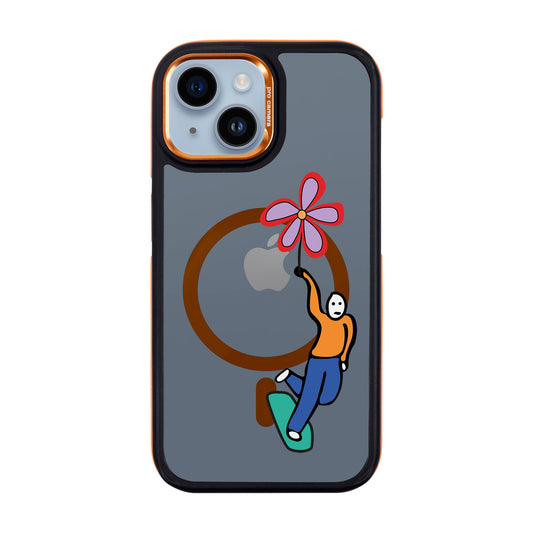 SKATEBOARDER-iPhone 14 Dark Kılıf MagSafe Özellikli