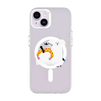 FANCY DOG-iPhone 14 Plus Hold Kılıf MagSafe Özellikli