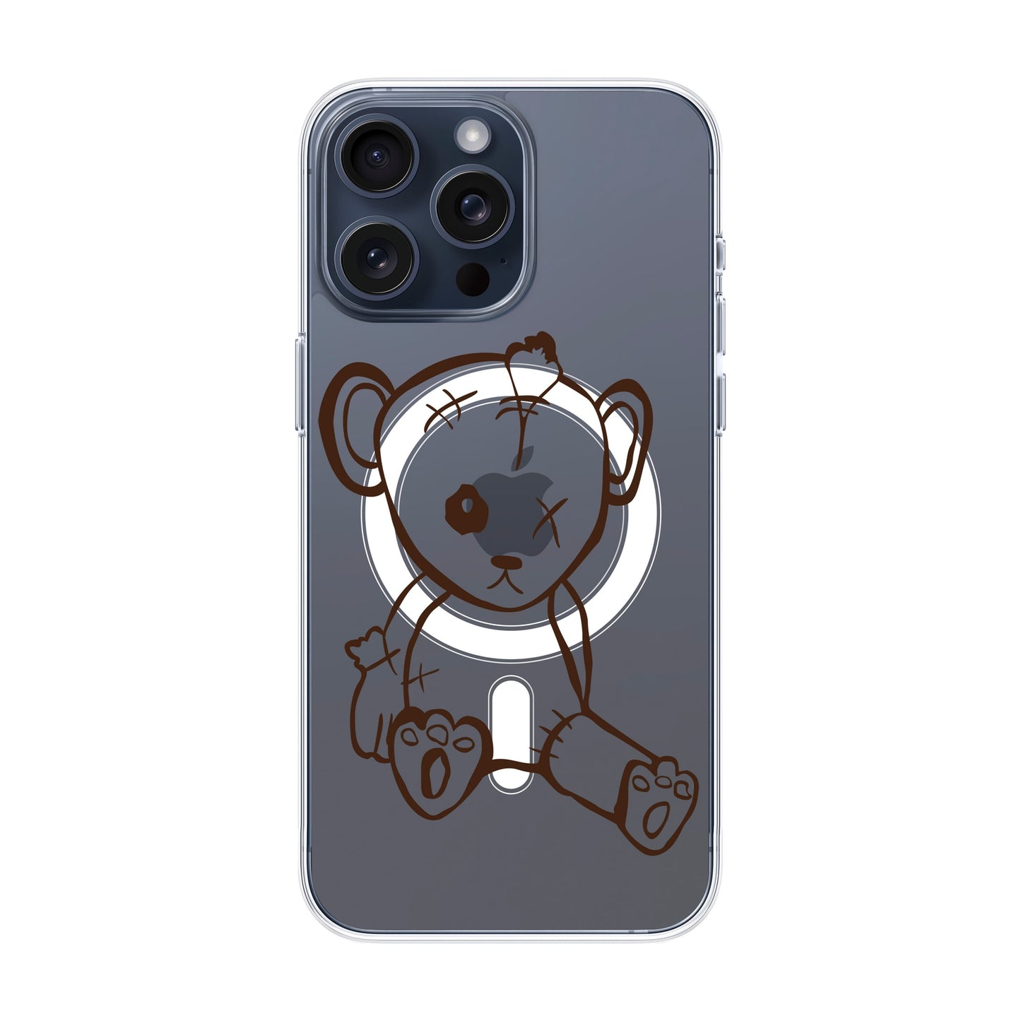 BABY BEAR-iPhone 15 Pro Max Solid Kılıf MagSafe Özellikli
