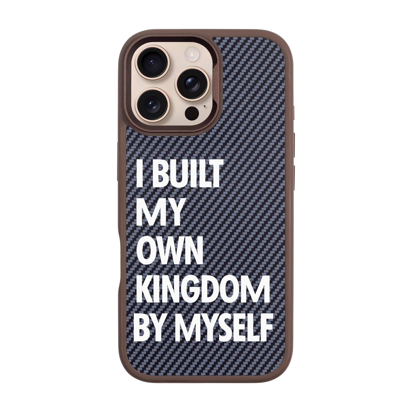 KINGDOM-iPhone 16 Pro Max Plaid Kılıf MagSafe Özellikli