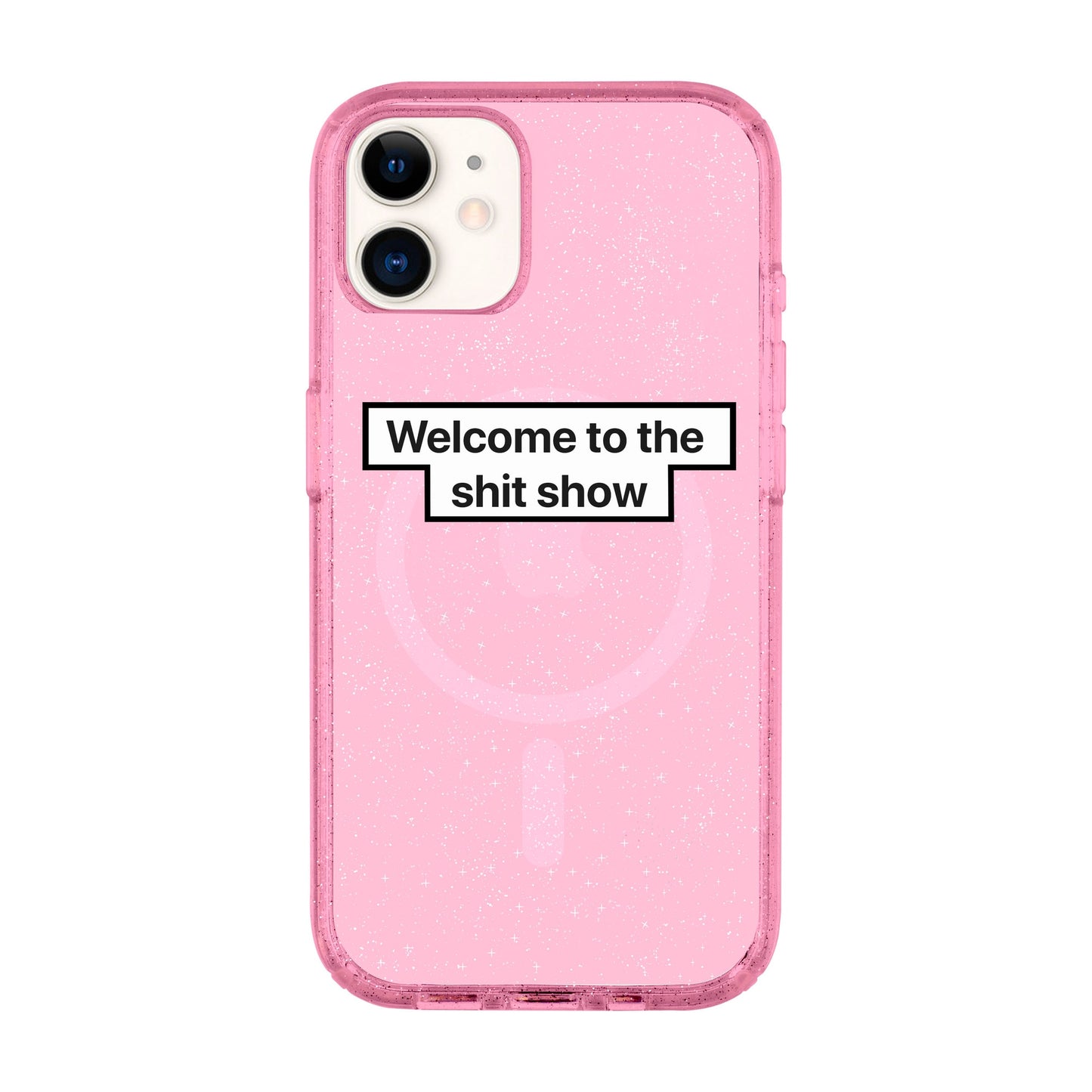WELCOME-iPhone 11 Shiny Kılıf MagSafe Özellikli