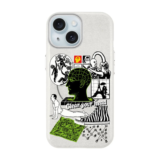 CLEAR YOUR HEAD-iPhone 15 Radiant Kılıf MagSafe Özellikli