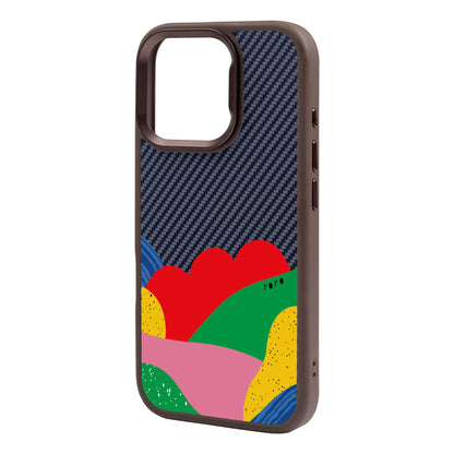 FLAG-iPhone 16 Pro Max Plaid Kılıf MagSafe Özellikli