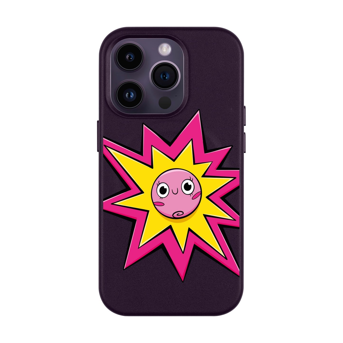 POP PRINCESSES-Leather Kılıf MagSafe Özellikli - iPhone 14 Pro