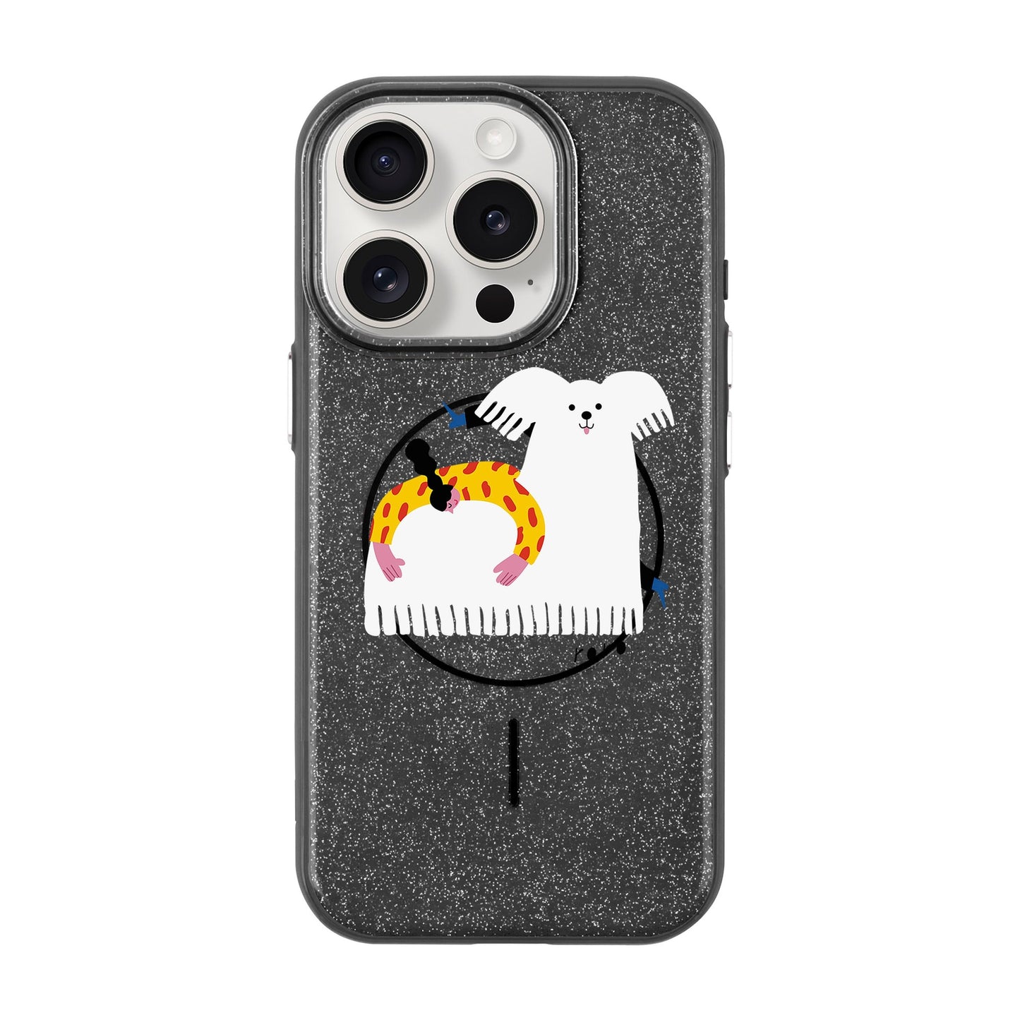 FANCY DOG-iPhone 15 Pro Radiant Kılıf MagSafe Özellikli