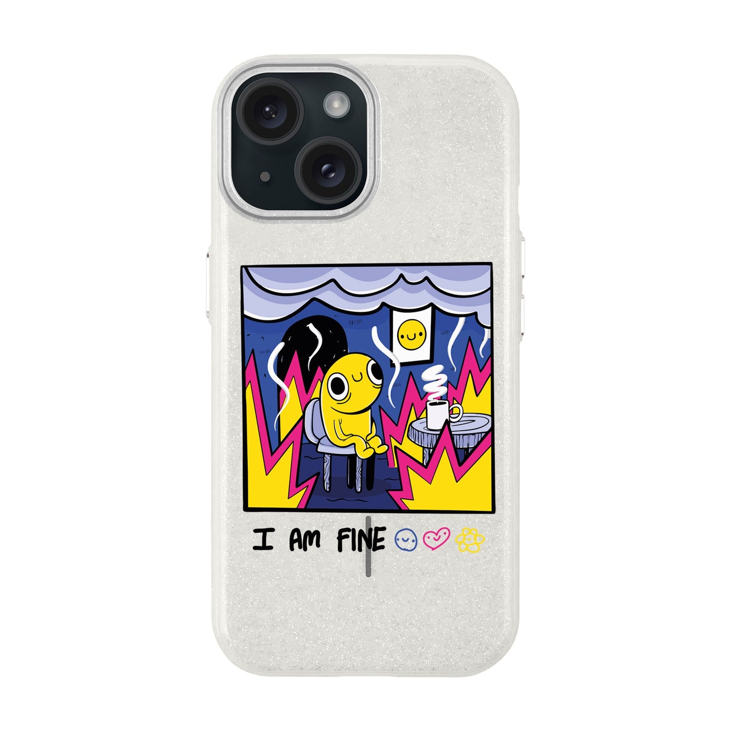 I AM FINE-iPhone 14 Radiant Kılıf MagSafe Özellikli