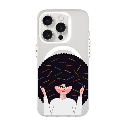 TANGLES OF HAPPINESS-Hold Kılıf MagSafe Özellikli - iPhone 15 Pro