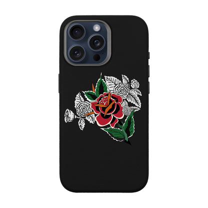 DRY ROSE-iPhone 15 Pro Max Leather Premium Kılıf MagSafe Özellikli