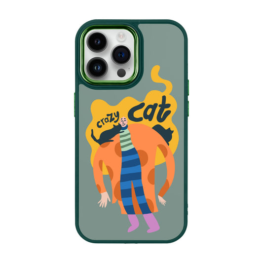 CRAZY CAT-iPhone 14 Pro Max Proof Kılıf