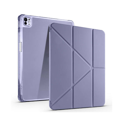 Apple iPad Air 13 inç 2025 M3-Trigon Folding Kalemlikli Standlı Kılıf