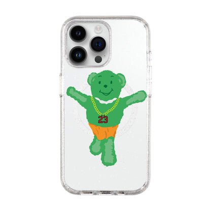 GREEN BEAR-iPhone 14 Pro Max Shiny Kılıf MagSafe Özellikli