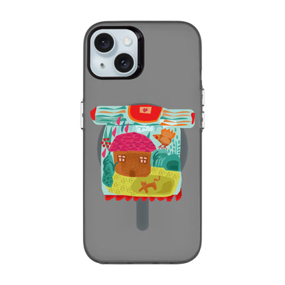 SİHİRLİ KAZAK-iPhone 15 Plus Hold Kılıf MagSafe Özellikli