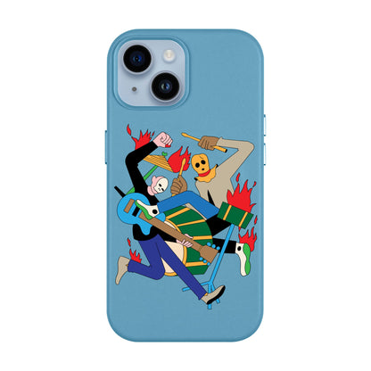 MONSTER MASH-Leather Kılıf MagSafe Özellikli - iPhone 13