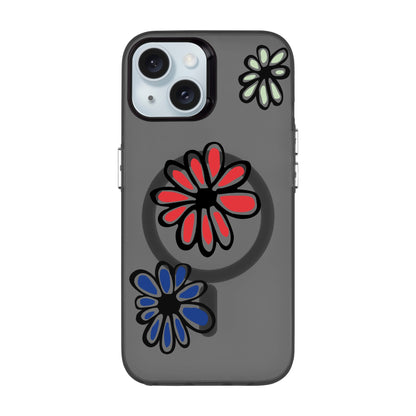 FLORIST-iPhone 15 Hold Kılıf MagSafe Özellikli