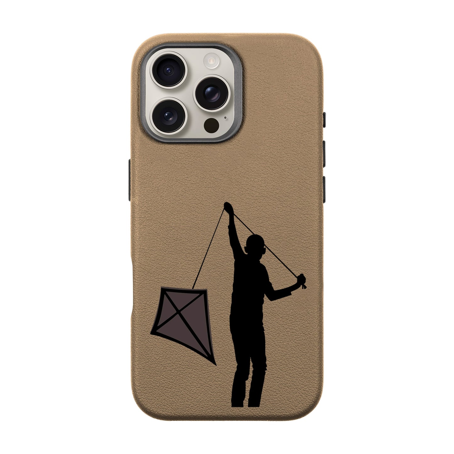 KITE-iPhone 16 Pro Max Leather Premium Kılıf MagSafe Özellikli