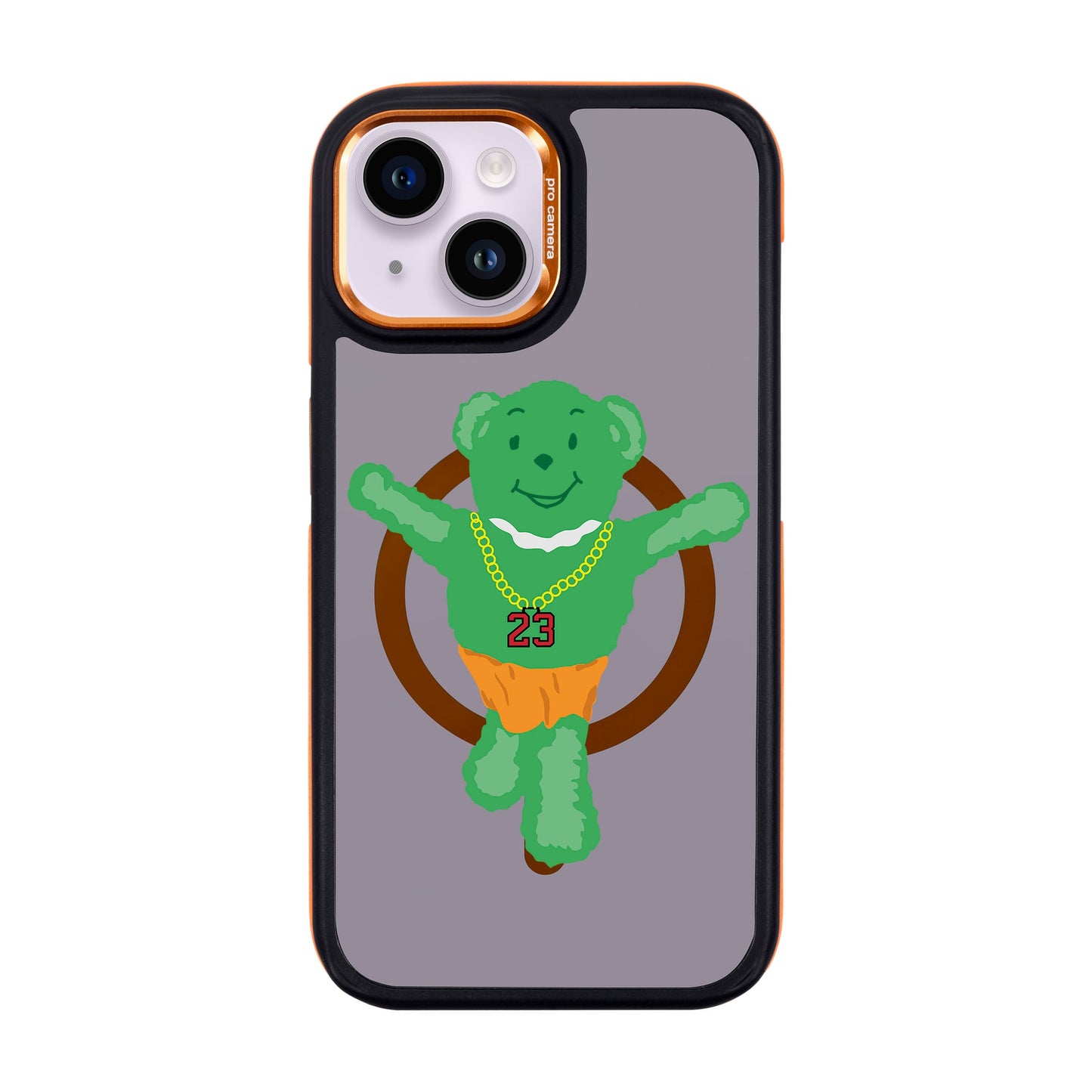 GREEN BEAR-iPhone 14 Dark Kılıf MagSafe Özellikli