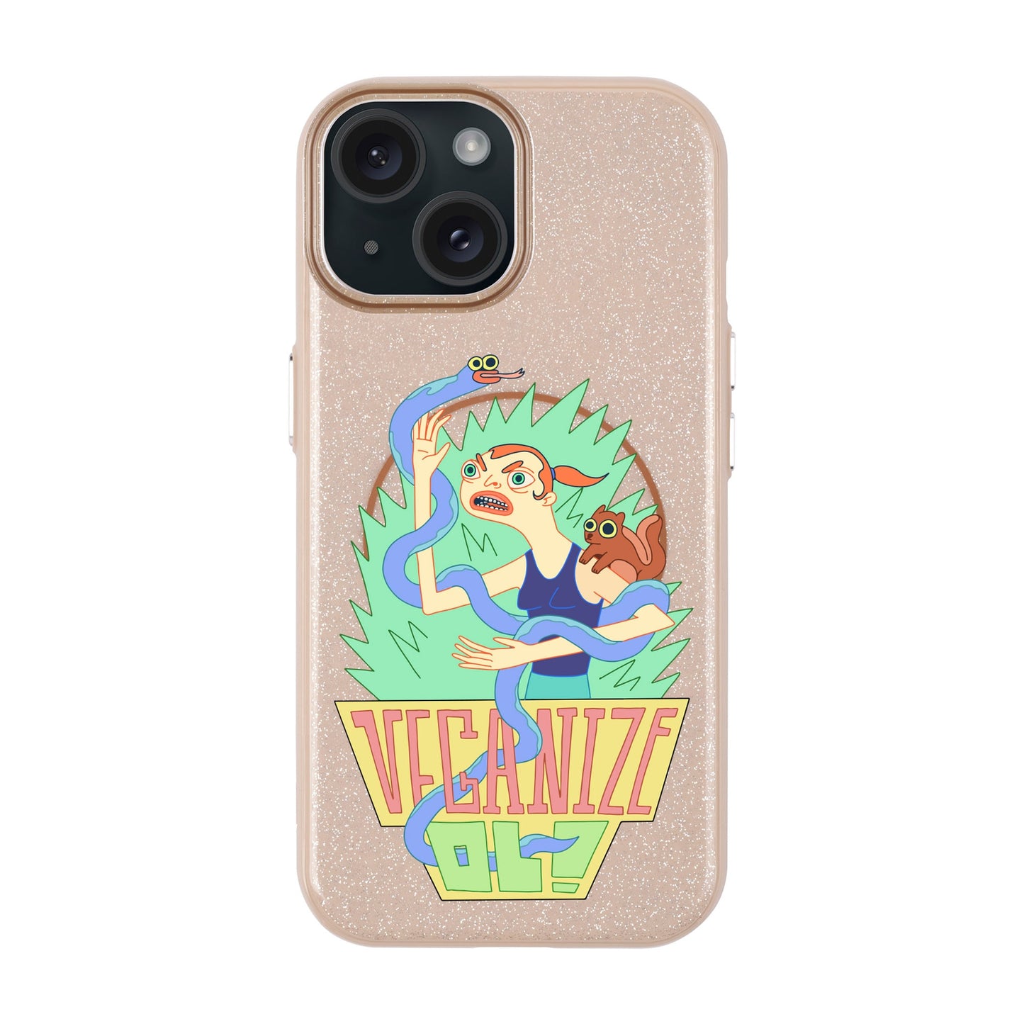 VEGANİZE-Radiant Kılıf MagSafe Özellikli - iPhone 15