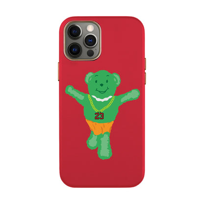 GREEN BEAR-iPhone Xs Max Leather Kılıf