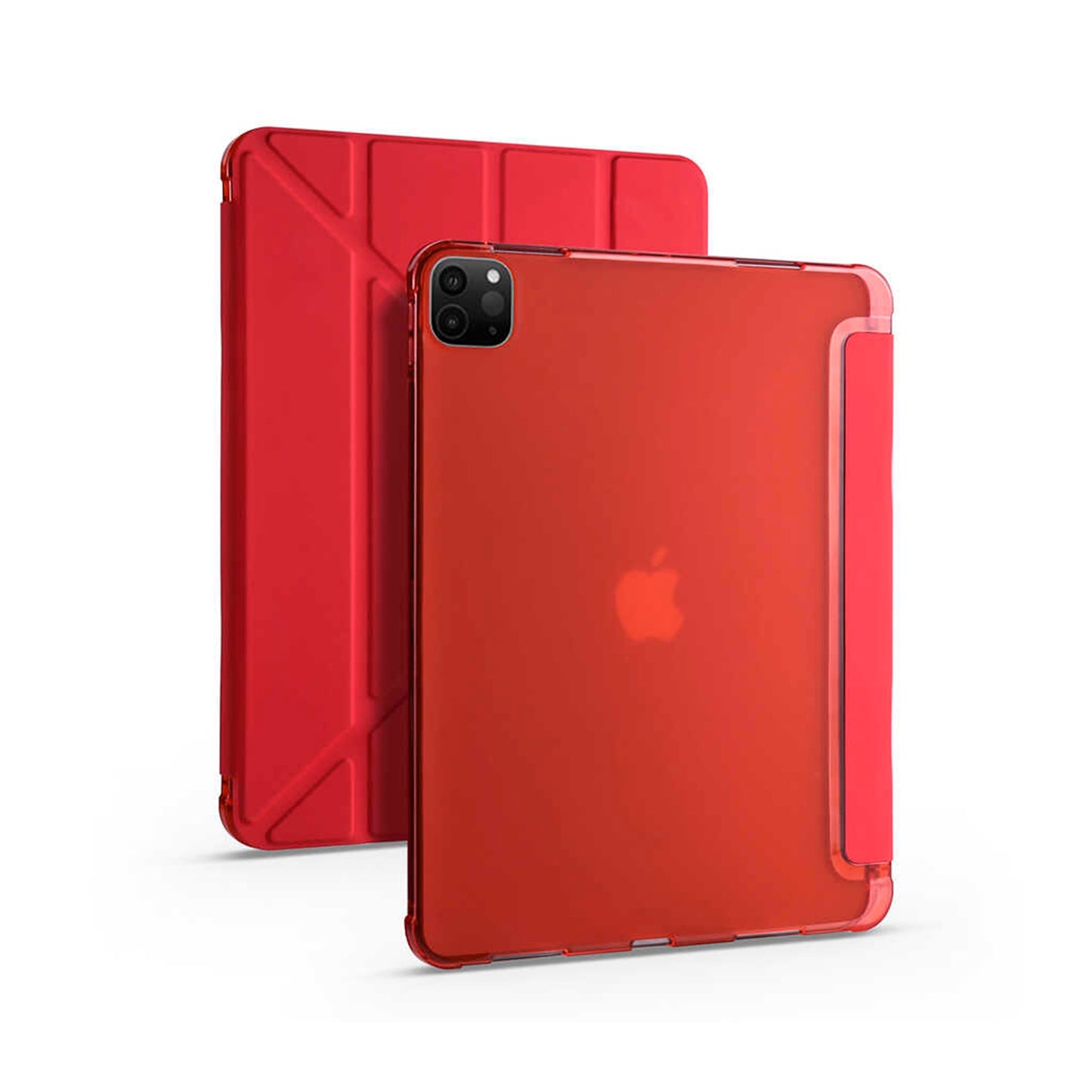 Apple iPad Pro 11 inç 2020 (2.Nesil)-Trigon Folding Kalemlikli Standlı Kılıf