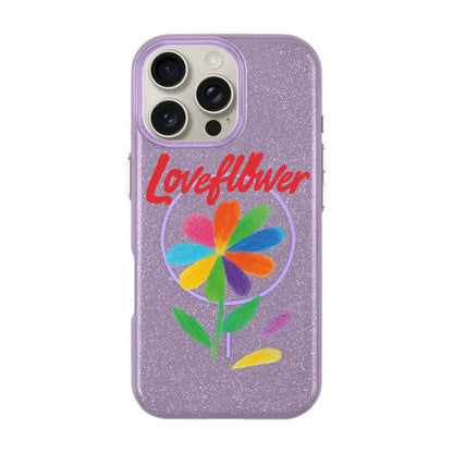 LOVE FLOWER-iPhone 16 Pro Max Radiant Kılıf MagSafe Özellikli