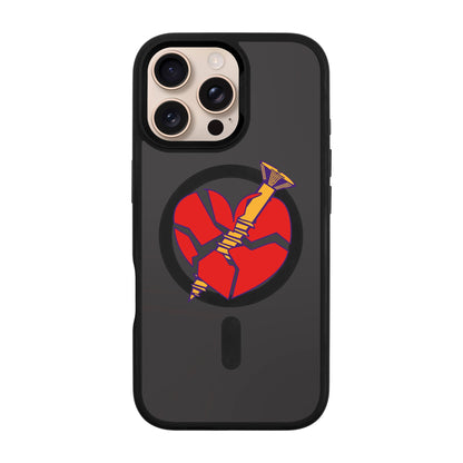 BROKEN HEART-iPhone 16 Pro Max Rise Kılıf MagSafe Özellikli