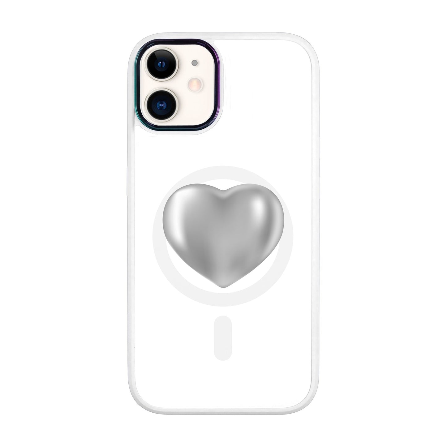 SILVER HEART-Vigor Kılıf MagSafe Özellikli - iPhone 11