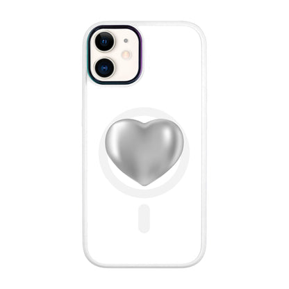 SILVER HEART-Vigor Kılıf MagSafe Özellikli - iPhone 11