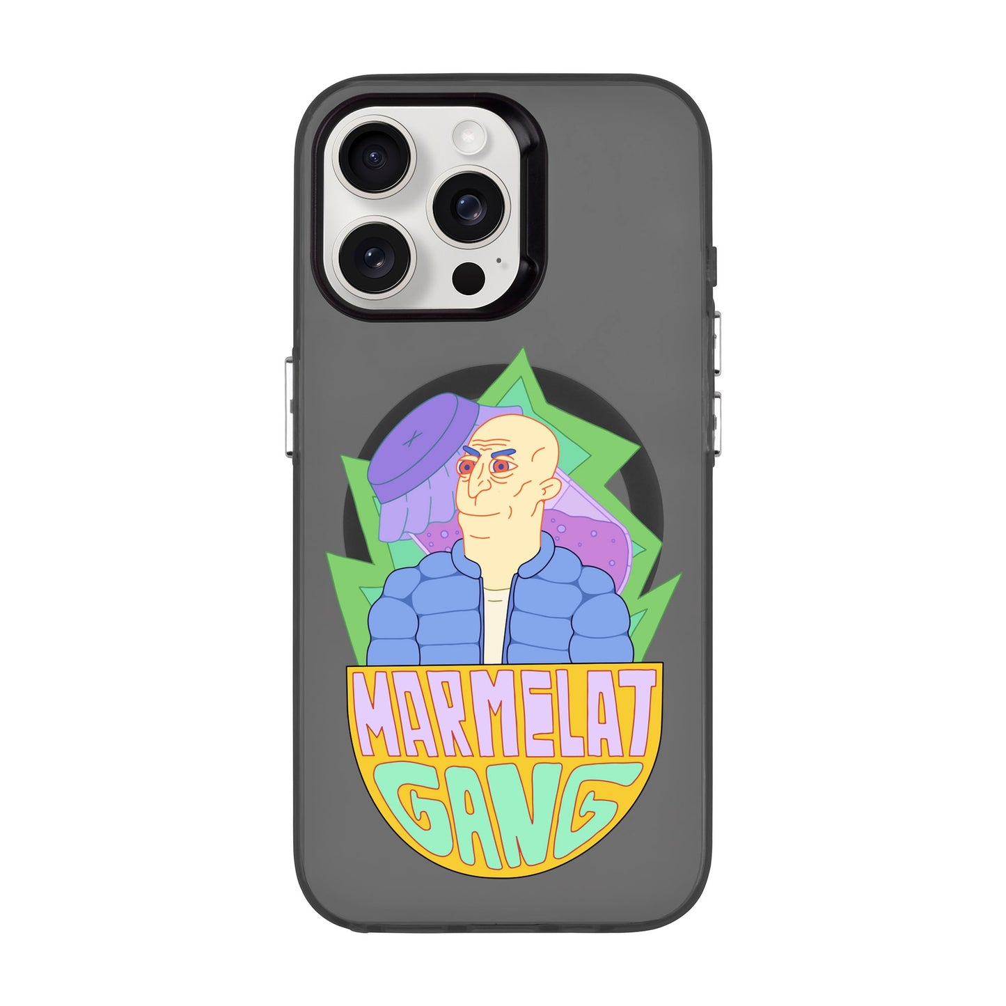 MARMELAT GANG-iPhone 15 Pro Max Hold Kılıf MagSafe Özellikli
