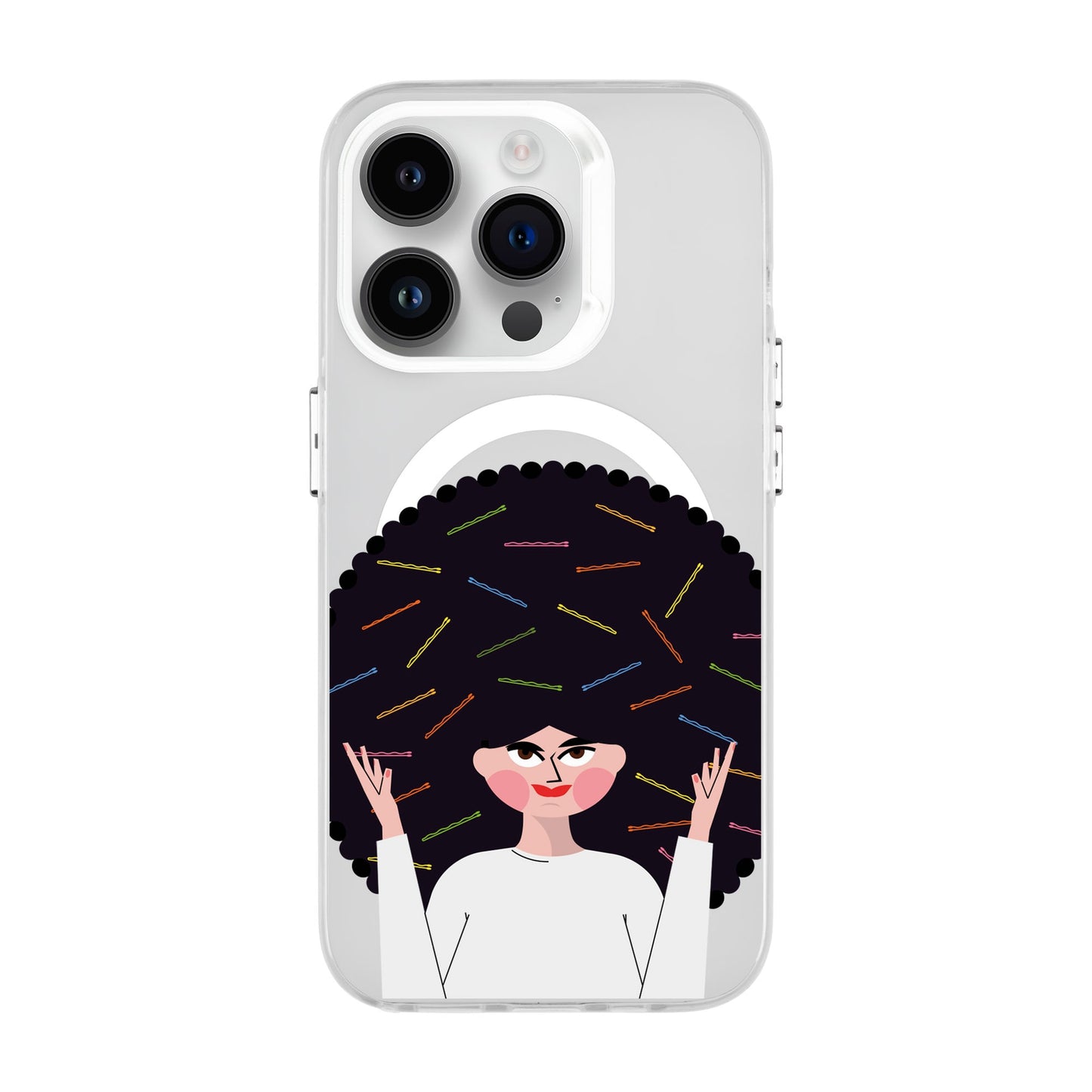 TANGLES OF HAPPINESS-Hold Kılıf MagSafe Özellikli - iPhone 13 Pro