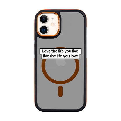 LOVE THE LIFE-iPhone 11 Dark Kılıf MagSafe Özellikli