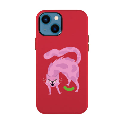 GRUMBLEPAWS-iPhone 14 Leather Kılıf