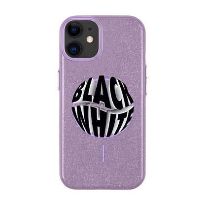 BLACK WHITE-Radiant Kılıf MagSafe Özellikli - iPhone 11