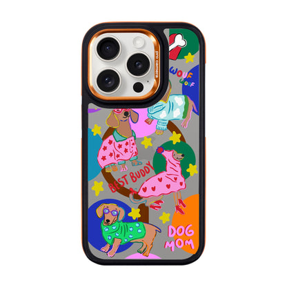 DOG MOM-iPhone 15 Pro Dark Kılıf MagSafe Özellikli