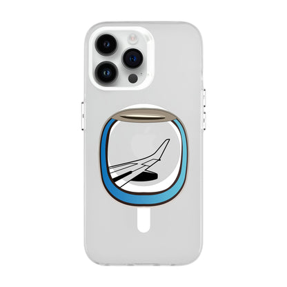 AIRCRAFT WINDOW-iPhone 12 Hold Kılıf MagSafe Özellikli