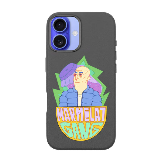 MARMELAT GANG-iPhone 16 Leather Premium Kılıf MagSafe Özellikli