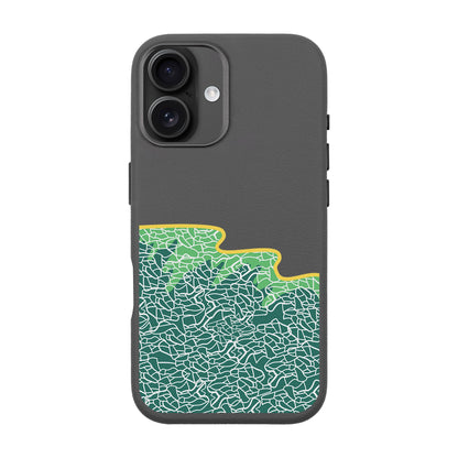 SEA-iPhone 16 Plus Leather Premium Kılıf MagSafe Özellikli
